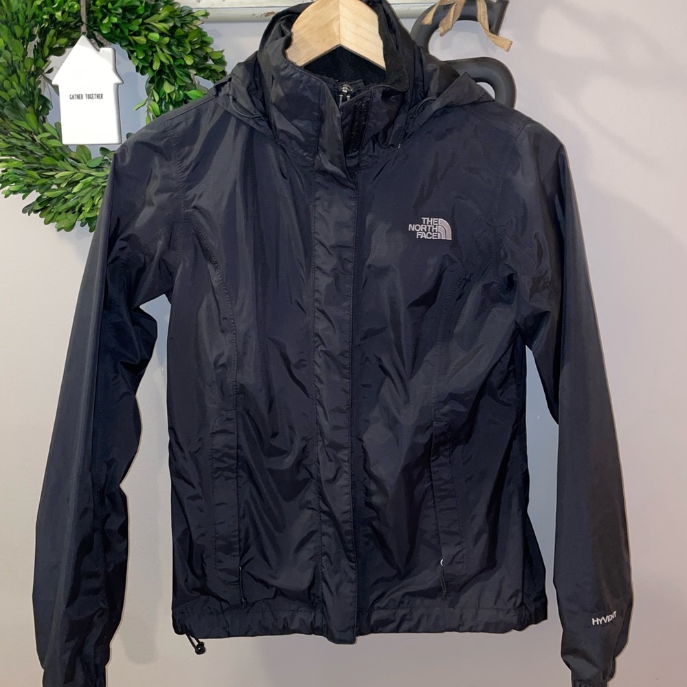 The North Face Woman’s Black Rain Coat